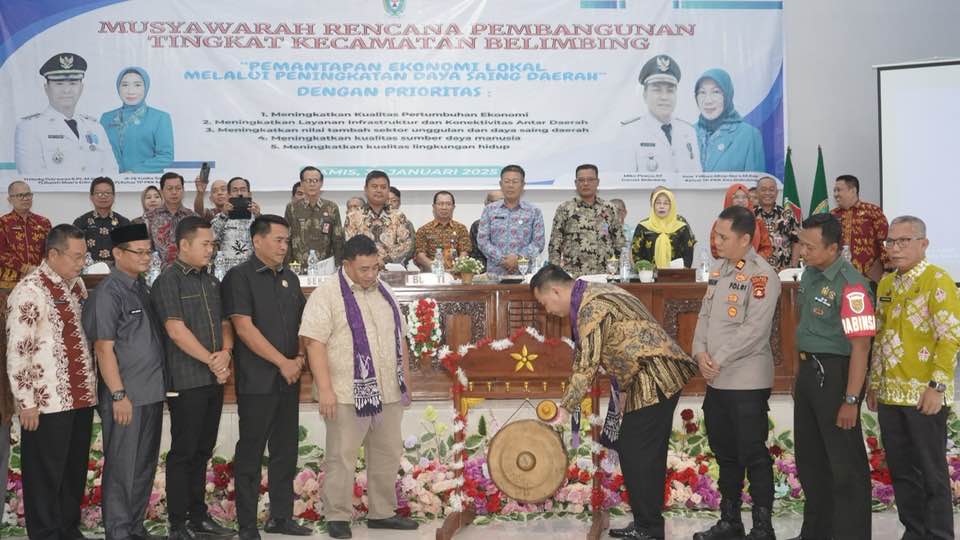 Buka Musrenbang Kecamatan, Pj Bupati Muara Enim Pastikan Aspirasi Masyarakat Terakomodir