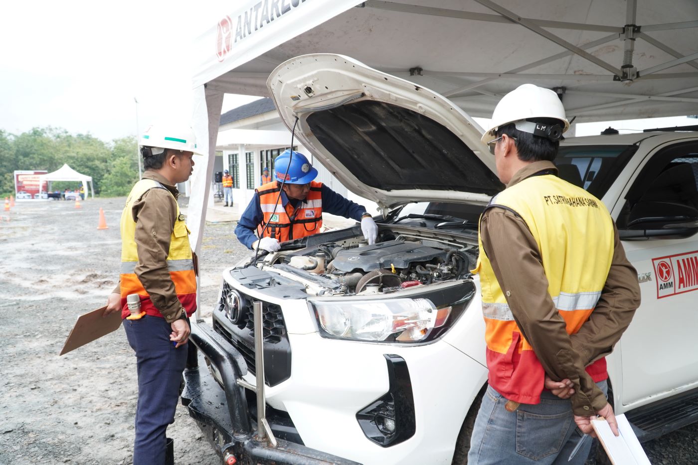 Dorong Keselamatan Berkendara di Area Tambang, PTBA Sukses Gelar Kompetisi Safety Driving