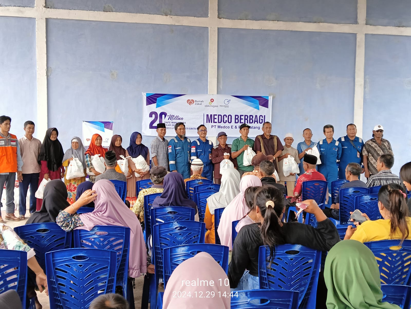 Capai 20 Juta Jam Kerja Selamat, Medco E & P Gelar South Sumatera Region Berbagi Dengan Masyarakat Bangun Sari