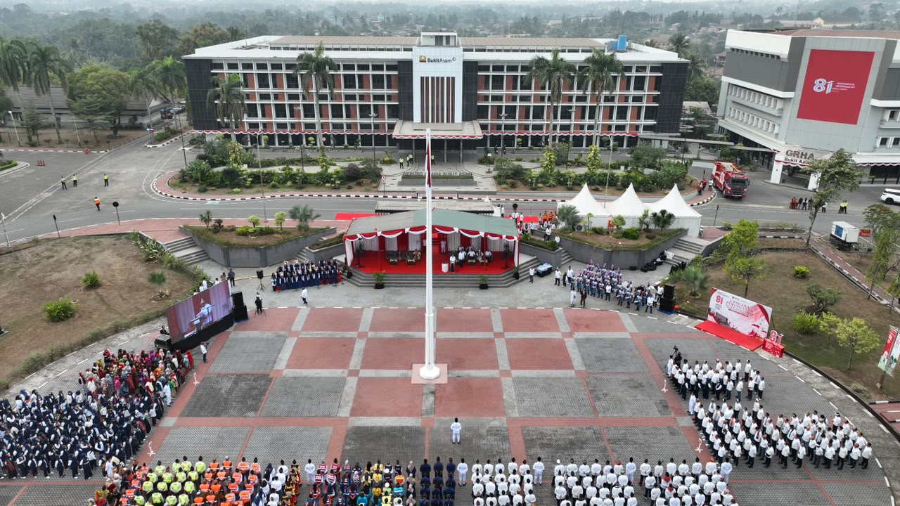 Semarak HUT ke-81 RI, PTBA Menyalakan Energi, Masyarakat Berdaya, Lingkungan Terjaga