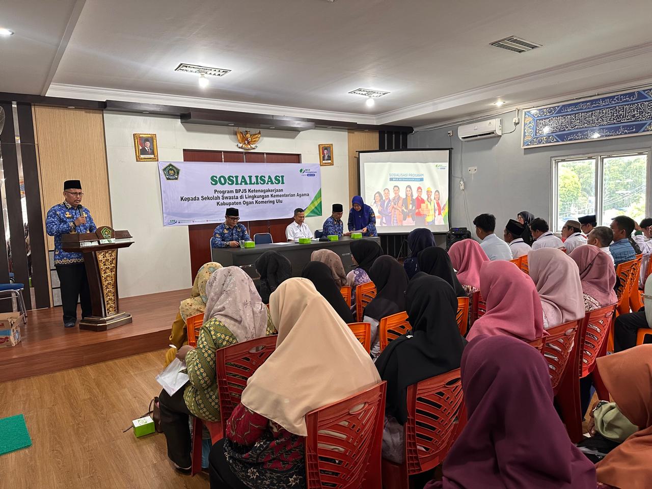 Kemenag OKU Gandeng BPJS Ketenagakerjaan, Pastikan Perlindungan Guru dan Pekerja